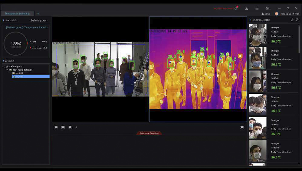 BE-5303運作時可多人正常速度通過不必停留