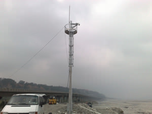 全时数位化网络监控，在既有人力下增加巡视密度，成功提升河川防灾绩效