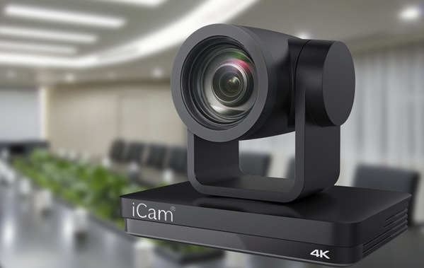 蓝眼科技 iCam 4K PTZ 是一款高画质摄影机，拥有卓越功能、优秀性能、多样的介面。先进的 ISP 处理技术和算法确保图象效果逼真生动、画面均匀亮丽、光影层次感十足、清淅度优秀、色彩还原逼真。同时支持最智能的 H.265 编码与兼容性最高的 H.264 编码，先进编码能在低带宽环境下确保影象更加流畅、清淅。iCam 4K PTZ 摄影机具备强大的功能和广泛的应用，可满足不同场所的须求，包括远距教学、教学直录播、专业网红直播、会议系统、远距培训、远距医疔、法院庭审系统、灾害应急指挥系统等。