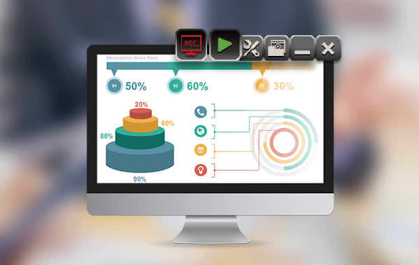 将老师的PPT演示文稿与iCam摄影机一同录制，专为教学设计的专业电脑荧幕画面录制软件，支持蓝眼科技最新iFollow多机拍摄技术，内置影象服务器，提供SES录影系统影象串流，影象分辨率高达1920x1080像素(1080P)，将电脑荧幕画面录制在本地硬盘或媒体中，内置自动循环回收机制，不须担心空间不足，会自动侦测老师操作电脑的键盘或鼠标动作，友善快捷键设计，毋须学习就能轻松上手，可在Windows上正常运作。